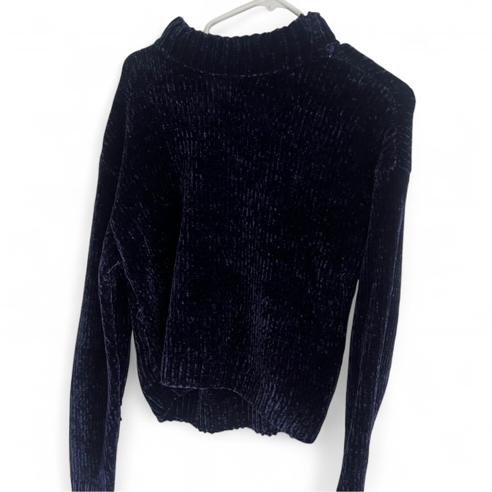 Sanctuary Blue Cowl Neck Sweater